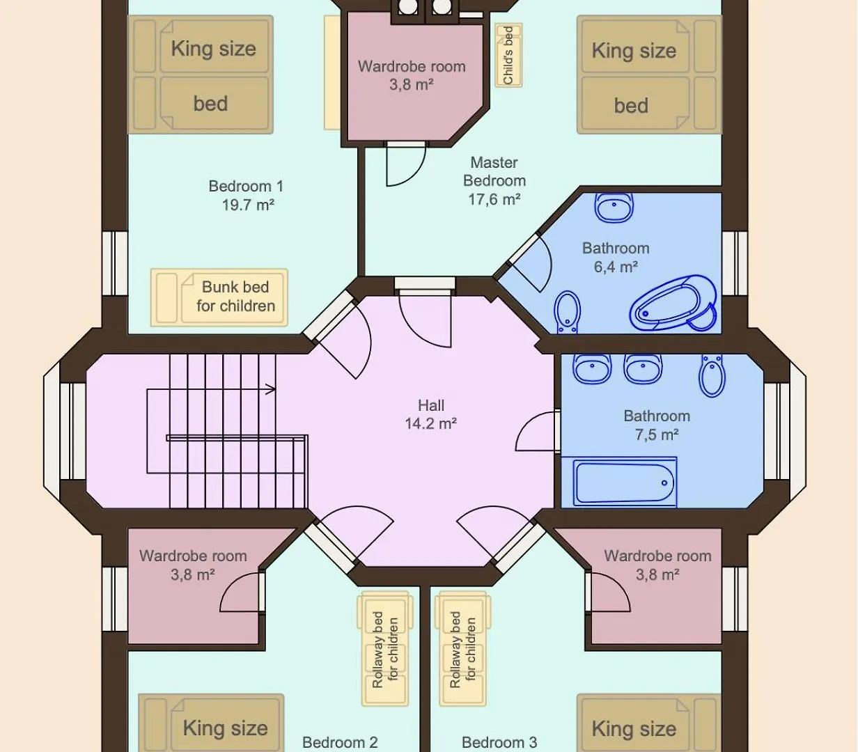 Diamondvilla, 4 Bedroom Apartment, Garden & Spa Prague
